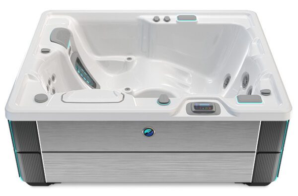 hotspring jetsetter alpine white brushed nickel