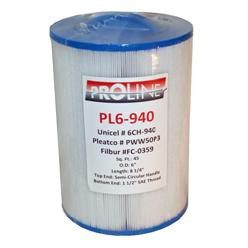 CATALINA FILTER CARDRIDGE 45 SQ. FT , 6" X 8 1/4" (PL6-940) REPLACES 6CH-940, PWW. GENERIC FILPL6-940