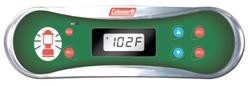 COLEMAN TOPSIDE CONTROL PANEL, COLEMAN COLE700S, 7 BUTTON 3 PUMP ELE09204260