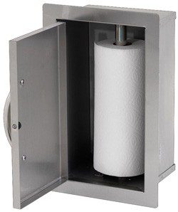 CAL FLAME DOORS AND DRAWERS STORAGE PAPER TOWEL BBQ07910