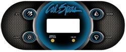 CAL SPAS OVERLAY (#12358_B) TOPSIDE CONTROL PANEL VL406U #54417 (CAL SPAS) ELE09204637