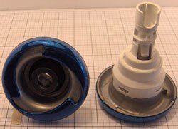 CAL SPAS JET INSERT - MFRW 3.25", STORM JET, (C-09/10) MAXI PLU21703627-BLU