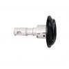 CAL SPAS JET INSERT - PVC, 2" EDB CLUSTER STORM DIRECTIONAL, 4 SWIRL , BLACK PLU21703459-BLK - Image 2