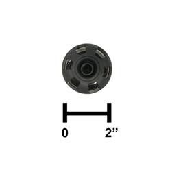 CAL SPAS JET INSERT - STAINLESS 2" ED- EURO DIRECTIONAL 3/16 NOZ.(2 RINGS), 6 SPOKE PLU21703674