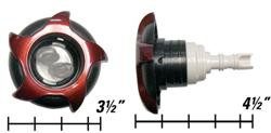 CAL SPAS JET INSERT RED STARFIRE POLY STORM INTERNAL, TWIN ROTO (#CS2294131CAR-8) PLUCS2294131CAR-8