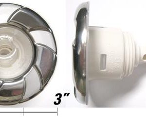 CAL SPAS JET INSERT (MFD) 3" MICRO FLOW DIRECTIONAL THREADED # CS2295068S CANDY CANE PLUCS2295068S