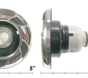 CAL SPAS JET INSERT BLACK (T) ADJUSTABLE WHIRLPOOL INTERNAL, MOTION ESC. W/MTL PLUCS2295201SL
