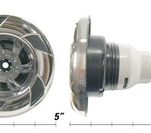 CAL SPAS JET INSERT BLACK (PSR) 5 INCH POWER STORM RIFLED INT. MOTION ESC.W/MTL PLUCS2295141SL