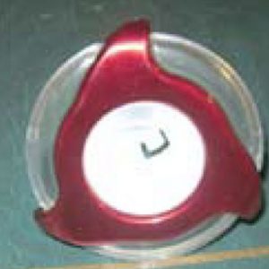 COLEMAN JET INSERT - STAINLESS, 3.5" PSD CLEAR RED POLY-STORM DIRECTIONAL (#285030W-RDCL) PLU285030W-RDCL