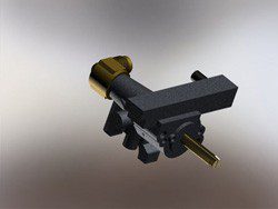 CAL FLAME GRILL CONTROL VALVE NG, SIDE BURNER 1/2" MANIFOLD BBQ04101011