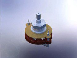CAL FLAME GRILL LIGHT ROTARY SWITCH 08' ELE09000631