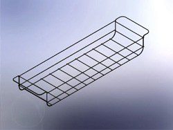 CAL FLAME CART A-LA-CART WIRE BASKET, BLACK BBQ10000330
