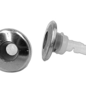 CAL SPAS EURO JET SS ESC, BARREL ASSEMBLY , CYCLONE, WITH LOGO SILVER PLU21703615