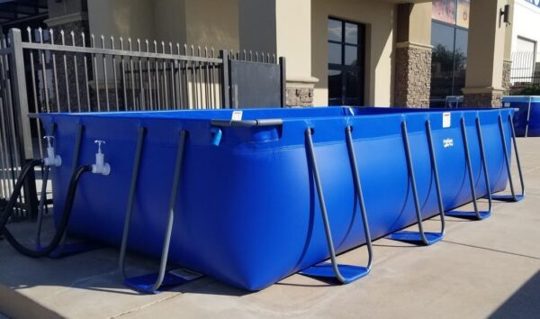 10 X 18 X 42 ABOVE GROUND PORTABLE VINYL POOL