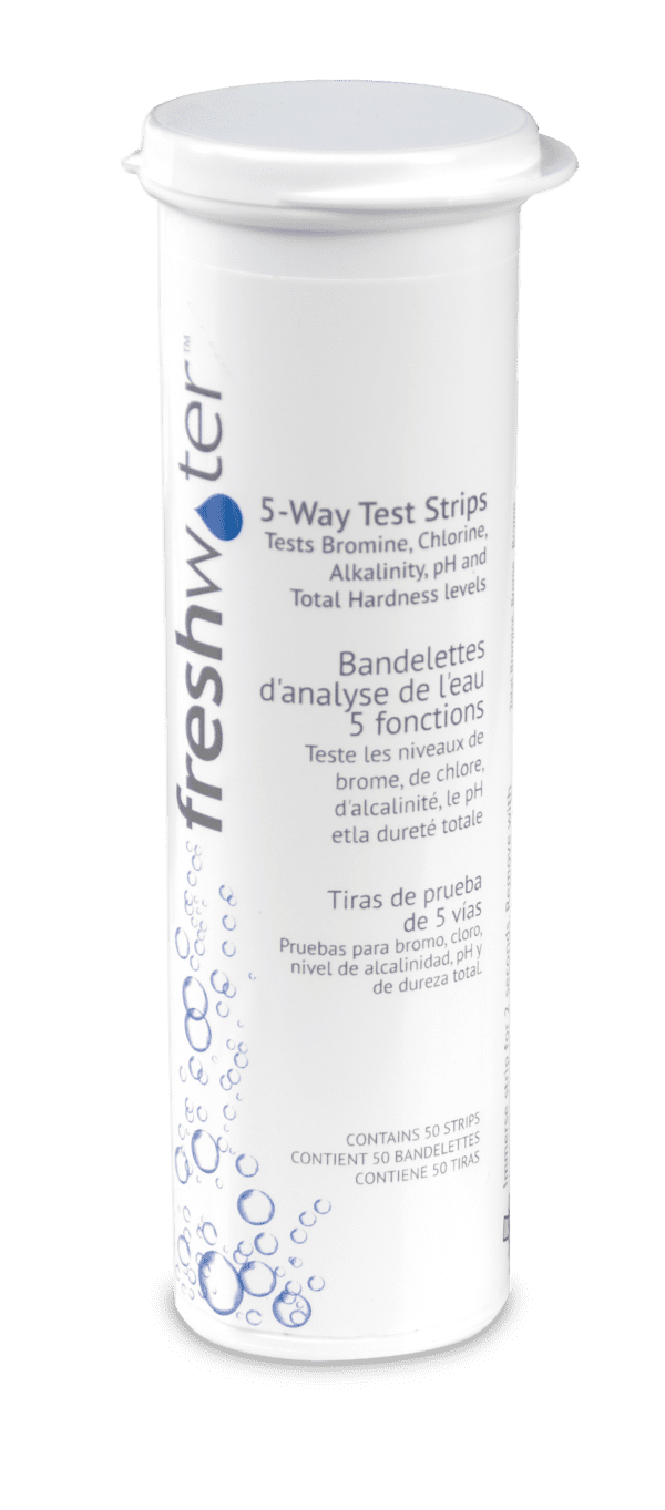 Hot Spring Freshwater Test Strip 5-way Watkins